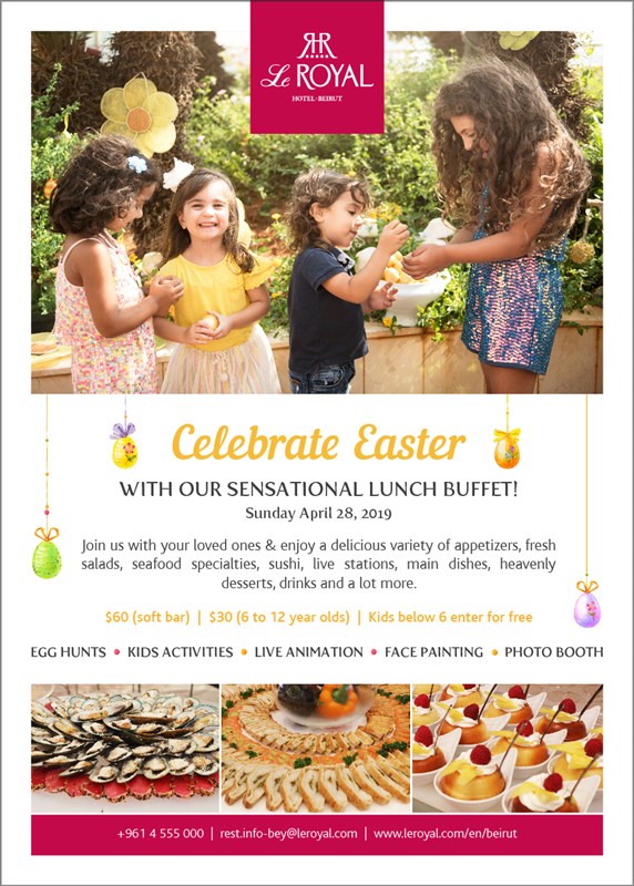 Celebrate Easter at Le Royal